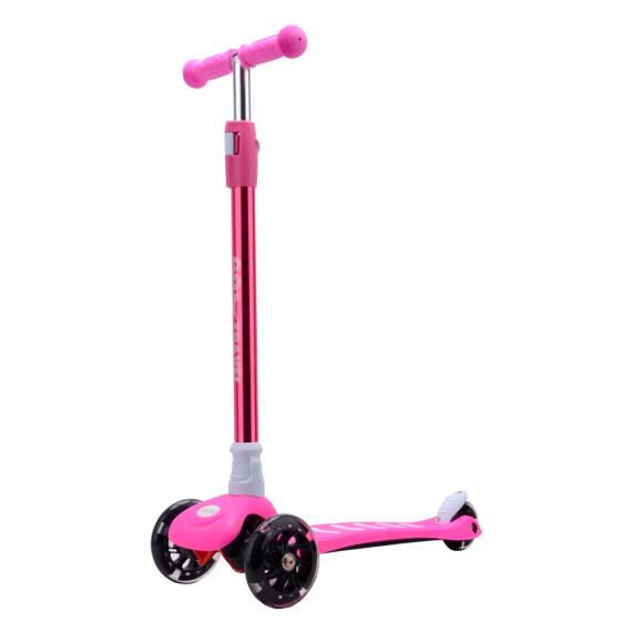 Cамокат GO Travel (розовый) - фото | Интернет-магазин автокресел, колясок и аксессуаров для детей Avtokrisla