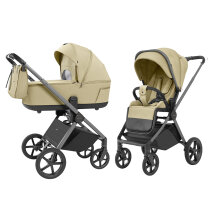 Універсальна коляска 2 в 1 CARRELLO Ultra CRL-6527 (Soft Beige)