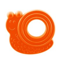 Прорізувач для зубок Chicco Равлик серії ECO+ (помаранчевий)