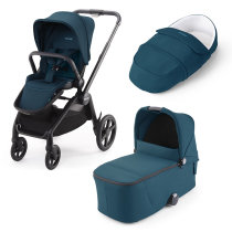 Універсальна коляска Recaro Celona зі спальним конвертом (Teal Green)