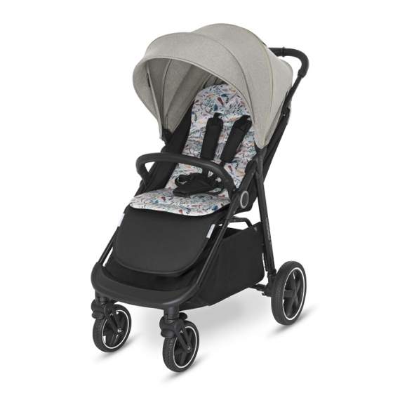 Прогулочная коляска Baby Design COCO 2021 (09 BEIGE) - фото | Интернет-магазин автокресел, колясок и аксессуаров для детей Avtokrisla