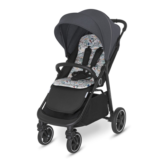 Прогулочная коляска Baby Design COCO 2021 (17 GRAPHITE) - фото | Интернет-магазин автокресел, колясок и аксессуаров для детей Avtokrisla