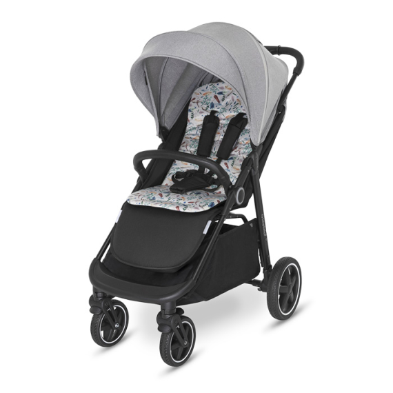 Прогулочная коляска Baby Design COCO 2021 (07 GRAY) - фото | Интернет-магазин автокресел, колясок и аксессуаров для детей Avtokrisla