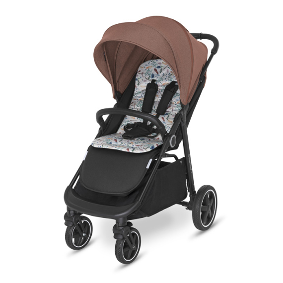 Прогулочная коляска Baby Design COCO 2021 (19 CINNAMON BEIGE) - фото | Интернет-магазин автокресел, колясок и аксессуаров для детей Avtokrisla