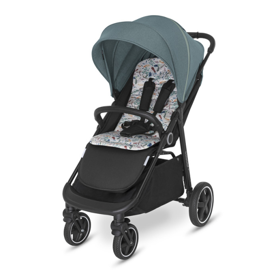 Прогулочная коляска Baby Design COCO 2021 (05 TURQUOISE) - фото | Интернет-магазин автокресел, колясок и аксессуаров для детей Avtokrisla