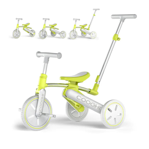 Дитячий велосипед Cooghi K3 (Green) - фото | Интернет-магазин автокресел, колясок и аксессуаров для детей Avtokrisla