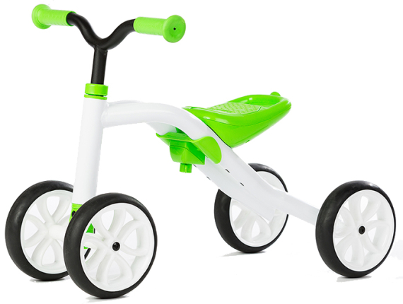 Велобег CHILLAFISH Quadie (Green) - фото | Интернет-магазин автокресел, колясок и аксессуаров для детей Avtokrisla