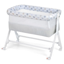 Приставна колиска-ліжечко Cam Culla Sempreconte (сірий в горошок)
