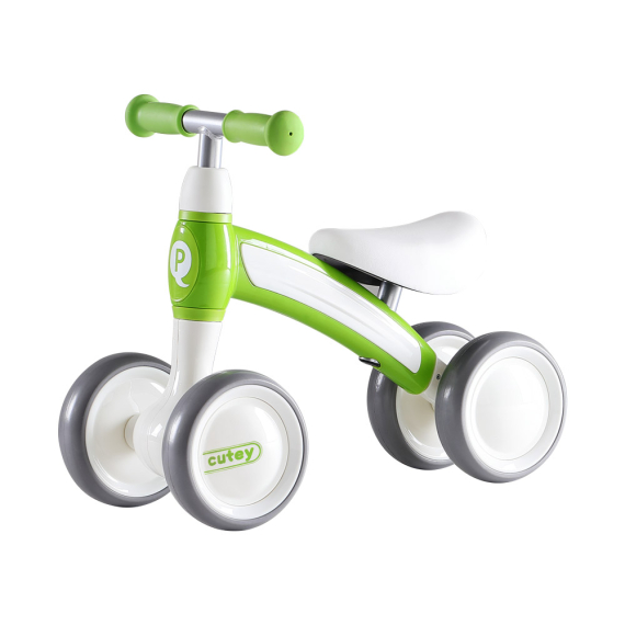 Триколісний дитячий велосипед Qplay CUTEY (Green) - фото | Интернет-магазин автокресел, колясок и аксессуаров для детей Avtokrisla