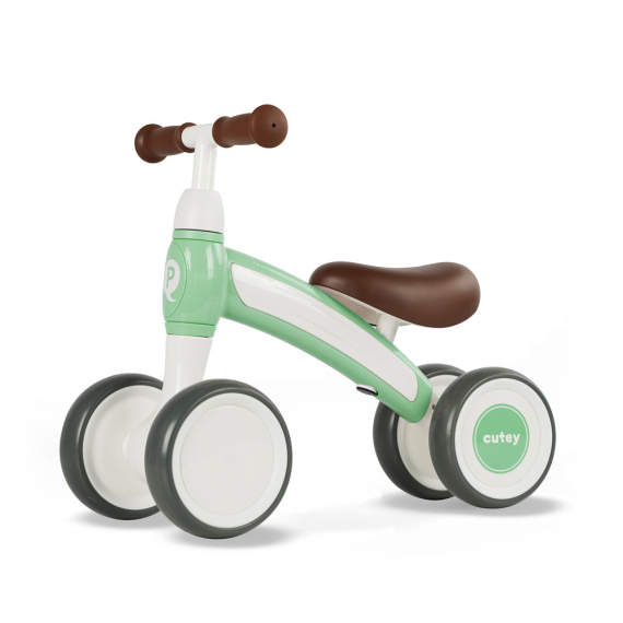 Трехколесный детский велосипед Qplay CUTEY (Light Green) - фото | Интернет-магазин автокресел, колясок и аксессуаров для детей Avtokrisla