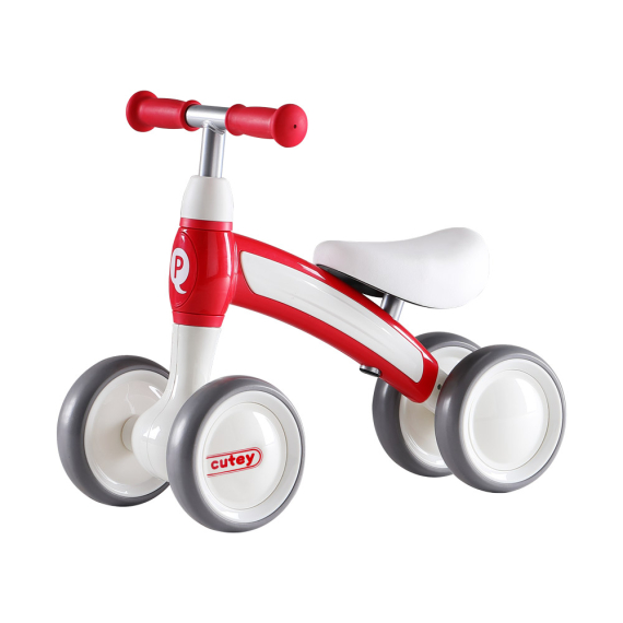 Триколісний дитячий велосипед Qplay CUTEY (Red) - фото | Интернет-магазин автокресел, колясок и аксессуаров для детей Avtokrisla