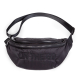 Сумка через плече Childhome Banana bag puffered (black)