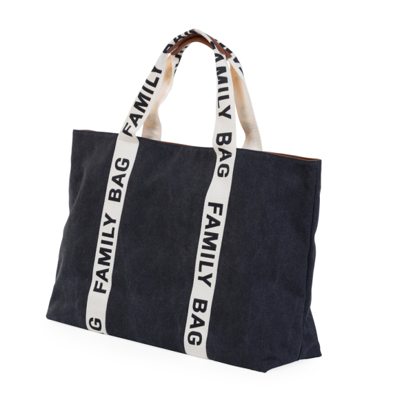 Сумка Childhome Family bag canvas (black) - фото | Интернет-магазин автокресел, колясок и аксессуаров для детей Avtokrisla