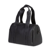 Сумка Childhome Mommy club Signature vegan (leather black)