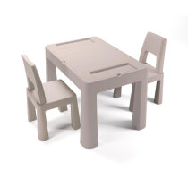 Комплект меблів Tega Baby TEGGI MULTIFUN + 2 стільця (stone)