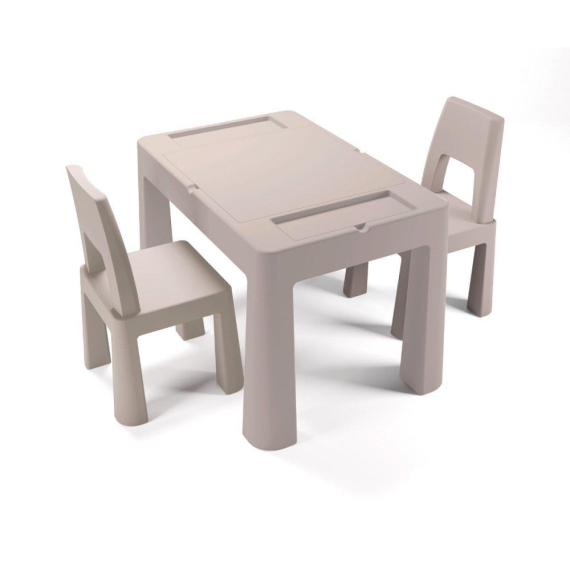 Комплект меблів Tega Baby TEGGI MULTIFUN + 2 стільця (stone) - фото | Интернет-магазин автокресел, колясок и аксессуаров для детей Avtokrisla