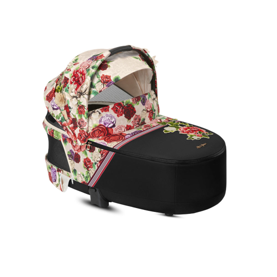 Люлька Cybex Priam Lux R Spring Blossom (Light) - фото | Интернет-магазин автокресел, колясок и аксессуаров для детей Avtokrisla