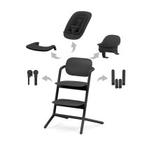 Стілець для годування Cybex Lemo 4 в 1 (Stunning Black)
