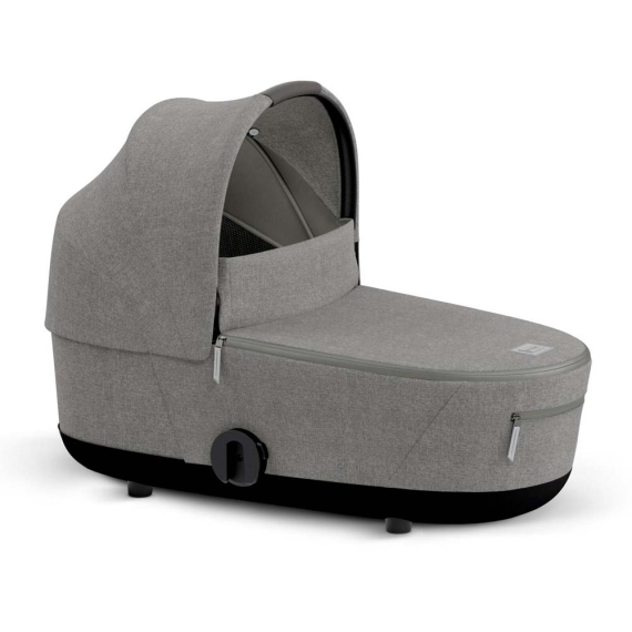 Люлька Cybex Mios Lux New Generation (Manhattan Grey Plus) - фото | Интернет-магазин автокресел, колясок и аксессуаров для детей Avtokrisla