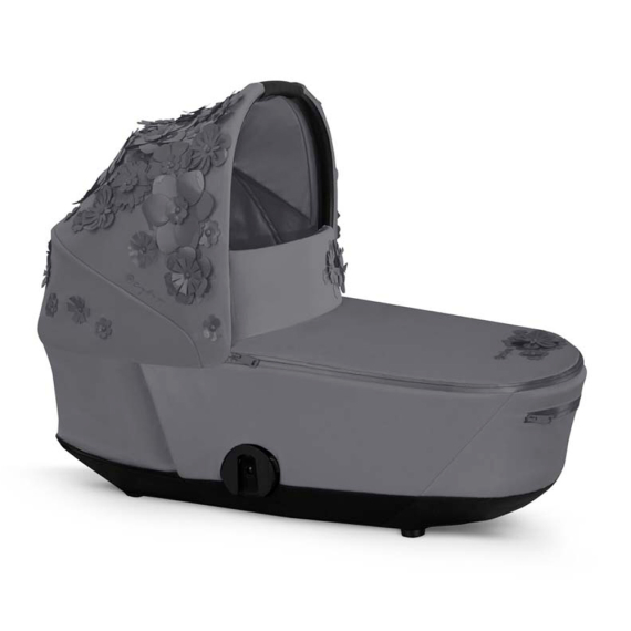 Люлька Cybex Mios Lux New Generation (Simply Flowers Grey) - фото | Интернет-магазин автокресел, колясок и аксессуаров для детей Avtokrisla