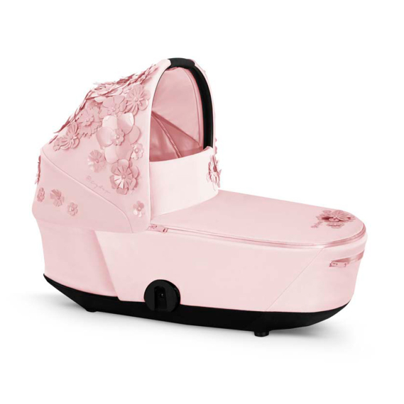 Люлька Cybex Mios Lux New Generation (Simply Flowers Pink) - фото | Интернет-магазин автокресел, колясок и аксессуаров для детей Avtokrisla