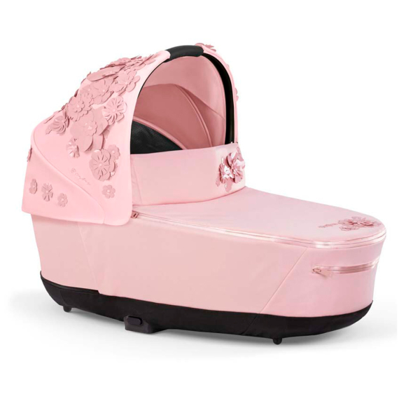 Люлька Cybex Priam Lux New Generation (Simply Flowers Pink) - фото | Интернет-магазин автокресел, колясок и аксессуаров для детей Avtokrisla