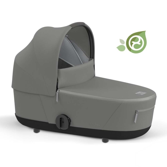 Люлька Cybex Mios Lux New Generation (Pearl Grey) - фото | Интернет-магазин автокресел, колясок и аксессуаров для детей Avtokrisla