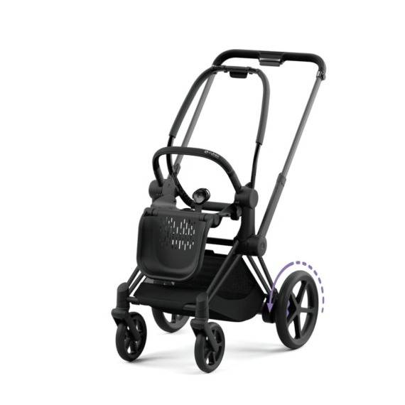 Шасі та каркас Cybex ePriam із каркасом (Matt Black) - фото | Интернет-магазин автокресел, колясок и аксессуаров для детей Avtokrisla