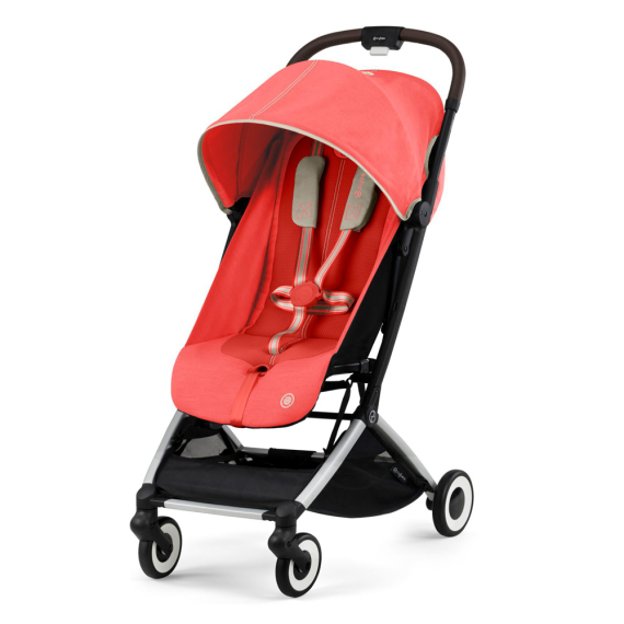 Прогулочная коляска Cybex Orfeo SLV (Hibiscus Red) - фото | Интернет-магазин автокресел, колясок и аксессуаров для детей Avtokrisla