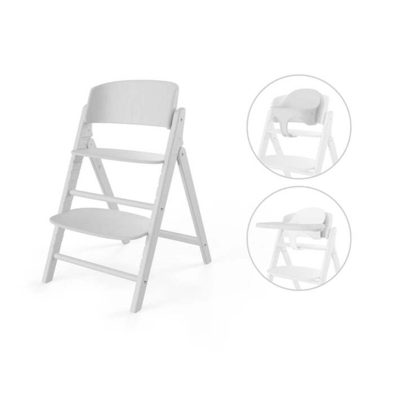 Стілець для годування 3 в 1 Cybex Click&Fold (All White) - фото | Интернет-магазин автокресел, колясок и аксессуаров для детей Avtokrisla