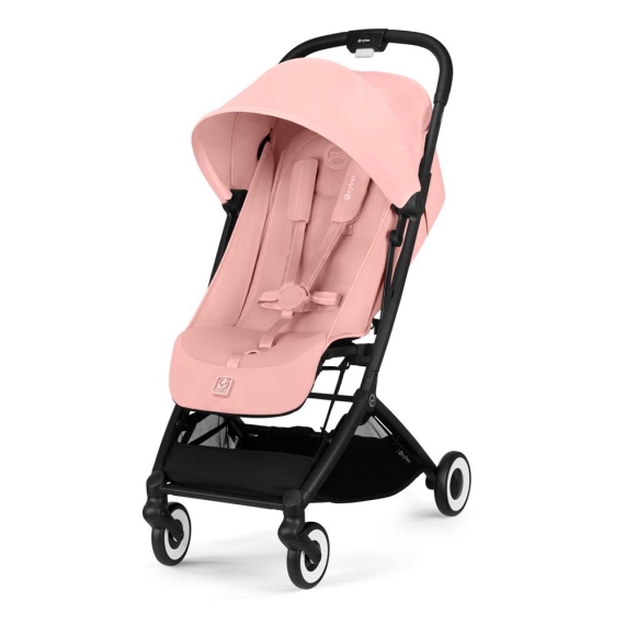 Прогулянкова коляска Orfeo 2025 (BLK / Candy Pink) - фото | Интернет-магазин автокресел, колясок и аксессуаров для детей Avtokrisla