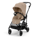 Прогулянкова коляска Cybex Melio Carbon (Almond Beige)