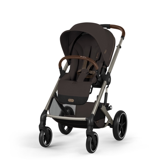 Прогулянкова коляска Cybex Balios S Lux 2026 (TPE / Chocolate Brown) - фото | Интернет-магазин автокресел, колясок и аксессуаров для детей Avtokrisla