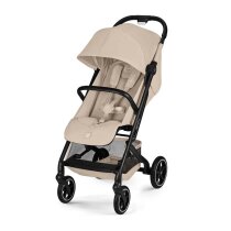 Прогулянкова коляска Cybex Beezy 2026 з бампером (Almond Beige)