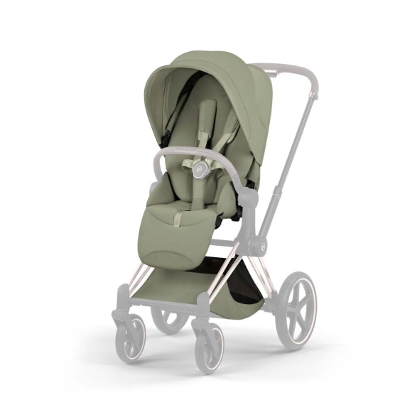 Тканинний чохол для прогулянкового блоку Cybex Priam Style (Style / Sage Green) - фото | Интернет-магазин автокресел, колясок и аксессуаров для детей Avtokrisla