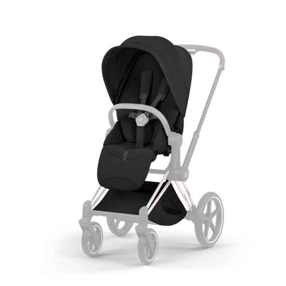 Тканинний чохол для прогулянкового блоку Cybex Priam Style (Sepia Black) - фото | Интернет-магазин автокресел, колясок и аксессуаров для детей Avtokrisla