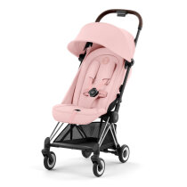 Прогулянкова коляска Cybex Coya (Chrome Dark Brown / Peach Pink)