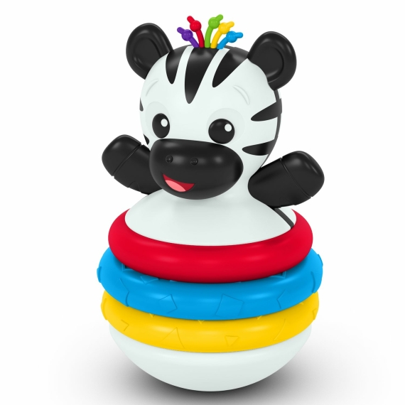 Игрушка-пирамидка Baby Einstein Stack & Wobble Zen - фото | Интернет-магазин автокресел, колясок и аксессуаров для детей Avtokrisla