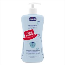 Гель-шампунь для тіла та волосся Chicco Без Сліз Natural Sensation, 750 мл