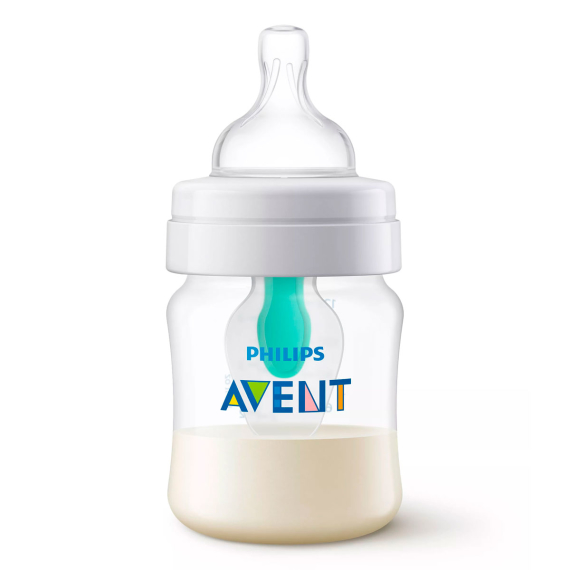 Пляшка для годування Avent Anti-сolic з клапаном AirFree, 125 мл, 1 шт - фото | Интернет-магазин автокресел, колясок и аксессуаров для детей Avtokrisla