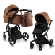 Универсальная коляска 2 в 1 IBEBE I-STOP (Dark Beige Eco)