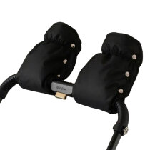 Рукавиці на візок Decoza Moms (Чорний оксфорд)