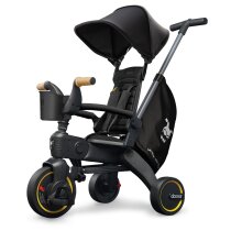 Складний триколісний велосипед Doona Liki Trike S5 (Nitro Black)