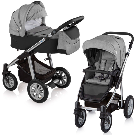 Универсальная коляска 2 в 1 Baby Design Dotty 2019 10 (Black) - фото | Интернет-магазин автокресел, колясок и аксессуаров для детей Avtokrisla