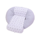 Подушка для годування Veres Comfort Lux Velour 200х75 см (stars grey)