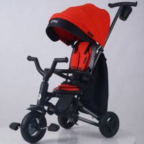 Велосипед складаний триколісний Qplay Nova Plus Rubber 2024 (Orange Sunset)