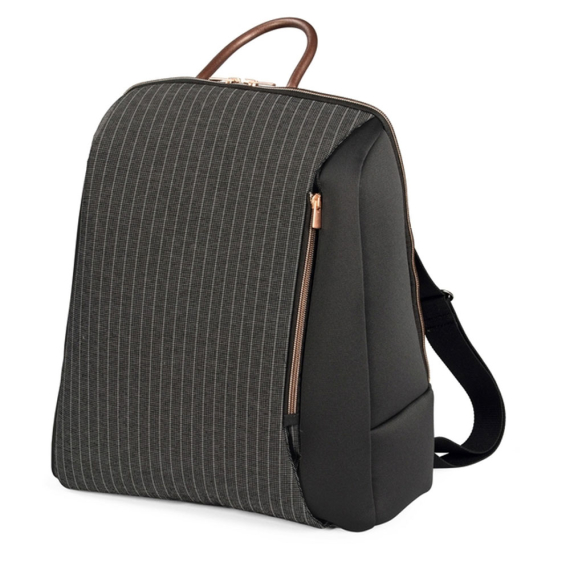 Рюкзак Peg-Perego Backpack 500 (коричневый с полоской) - фото | Интернет-магазин автокресел, колясок и аксессуаров для детей Avtokrisla