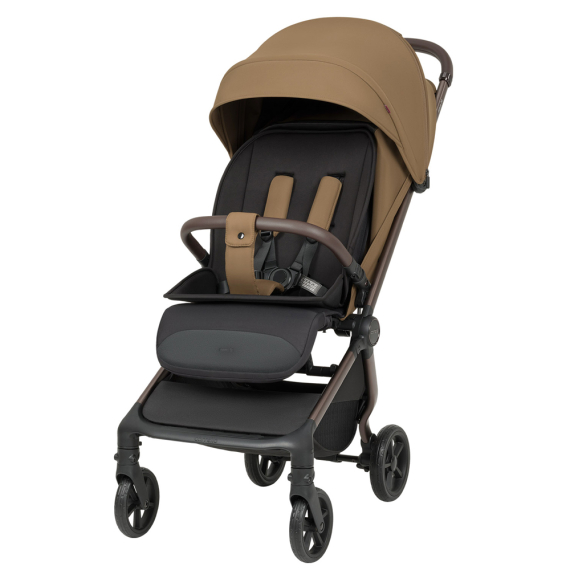 Прогулянкова коляска CARRELLO Atom M CRL-5527 (Сrust Brown) - фото | Интернет-магазин автокресел, колясок и аксессуаров для детей Avtokrisla