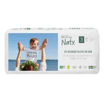 Одноразові дитячі підгузки ECO BY NATY, розмір 3, 50 шт
