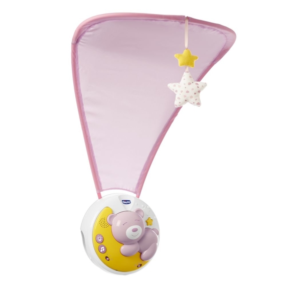Игрушка-мобиль на кровать Chicco Next 2 Moon (розовая) - фото | Интернет-магазин автокресел, колясок и аксессуаров для детей Avtokrisla